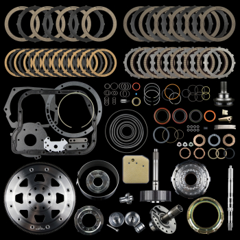 SUNCOAST 48RE MASTER REBUILD KIT WITH LARGER 27 SPLINE BILLET