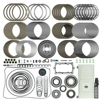 SunCoast Diesel - 10R140 CATEGORY 2 REBUILD KIT WITH EXTRA CAPACITY C, D, E, & F CLUTCH PACKS