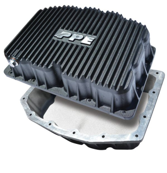 Pacific Performance Engineering - PPE Ford Engine Pan 6.7L Black PPE Diesel