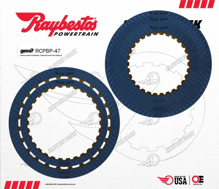 SunCoast Diesel - RAYBESTOS RE5R05A V6 GEN2 BLUE PERFORMANCE FRICTION CLUTCH PACK