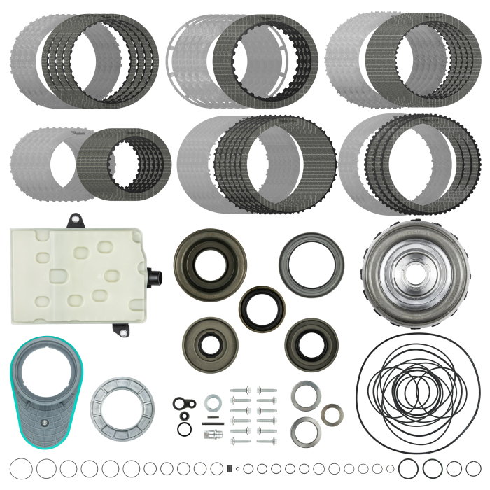 SunCoast Diesel - SUNCOAST 10R60 CATEGORY 2 REBUILD KIT, EXPANDED CAPACITY CLUTCH COUNT