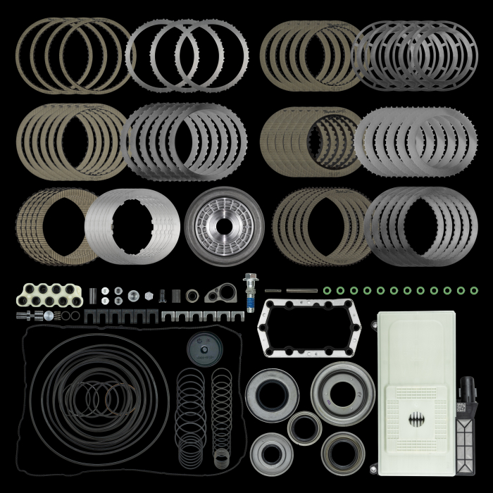 SunCoast Diesel - 10R140 CATEGORY 2 REBUILD KIT WITH EXTRA CAPACITY  "E", AND "F" CLUTCH PACKS