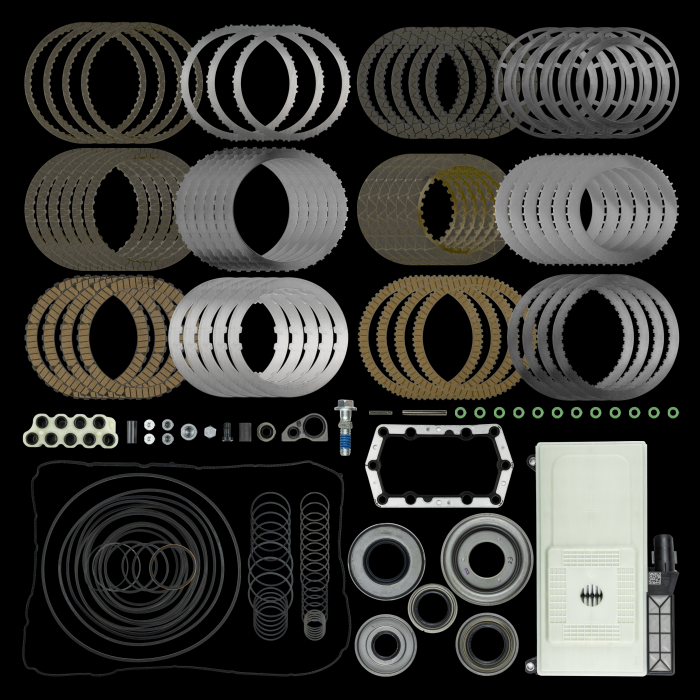 SunCoast Diesel - 10R140 CATEGORY 1 BORGWARNER REBUILD KIT, STOCK CLUTCH COUNTS, GASKETS AND FILTER