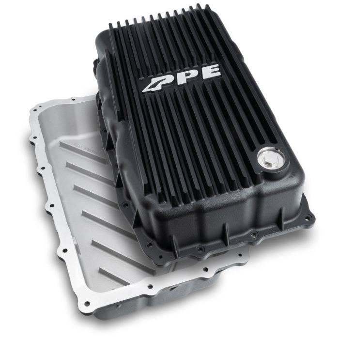 Pacific Performance Engineering - PPE Deep 10L80 Transmission Pan GM 3.0L Duramax 2020-2023 Black