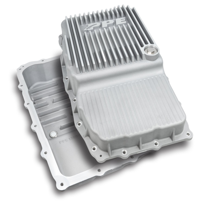 Pacific Performance Engineering - PPE 2019-2022 GM w/ 10L80 Heavy-Duty Deep Cast Aluminum Transmission Pan Brushed