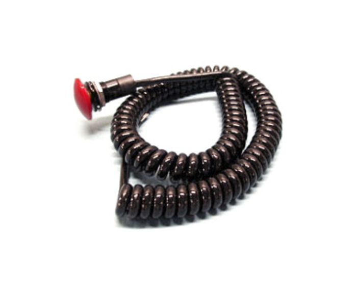 ATI - Oversized Mushroom Biondo Button w/ Cord