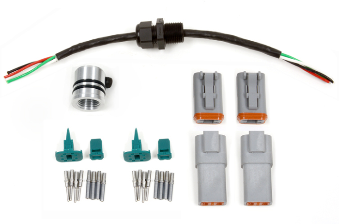 ATI - Kit w/ 4 Wire & External & Internal DTM Sockets & Plugs - For OEM Style Kick Down Hole Pass Through