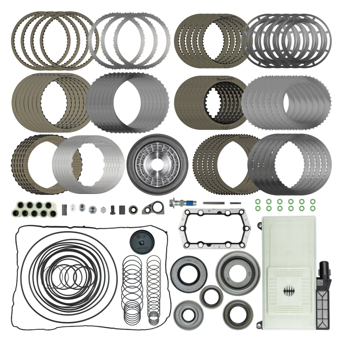 SunCoast Diesel - 10R140 CATEGORY 2 RAYBESTOS REBUILD KIT WITH EXTRA CAPACITY C, D, E, & F CLUTCH PACKS