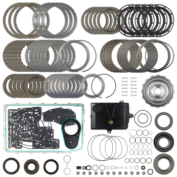 SUNCOAST CATEGORY 2 10R80 REBUILD KIT WITH EXTRA CAPACITY "D", "E", AND "F" CLUTCH PACKS
