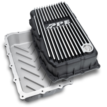 PPE Deep 10L80 Transmission Pan GM 3.0L Duramax 2020-2023 Brushed