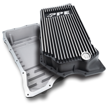 PPE 2020-2023 GM 6.6L Duramax w/ 10L1000 Transmission - Heavy-Duty Cast Deep Transmission Pan Brushed