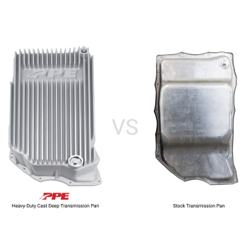 Pacific Performance Engineering - PPE 2020-2023 GM 6.6L Duramax w/ 10L1000 Transmission - Heavy-Duty Cast Deep Transmission Pan Brushed - Image 3
