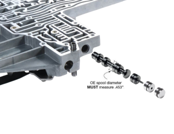 Sonnax - Oversized Solenoid Switch Valve & Plug Kit - Image 2