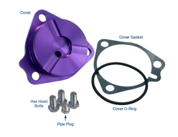 Servo Cover Kit - Purple Anodized