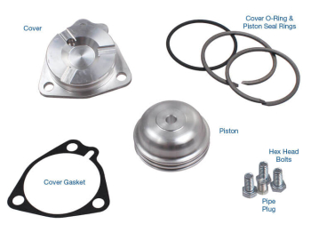 Servo Piston & Cover Kit - Non-Anodized