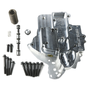 Billet Aluminum Manual Valve Body Kit w/ Clean Neutral - Reversed Pattern, PRN123N