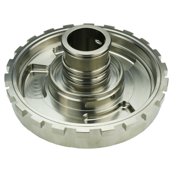 7075 Billet Aluminum Center Support, Bare - Dual Direct Feed, Hard Anodized