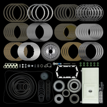 10R140 CATEGORY 2 BORGWARNER REBUILD KIT WITH EXTRA CAPACITY  "E", AND "F" CLUTCH PACKS