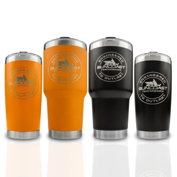 SunCoast “Engineered to Outlast” Stainless Steel Tumbler